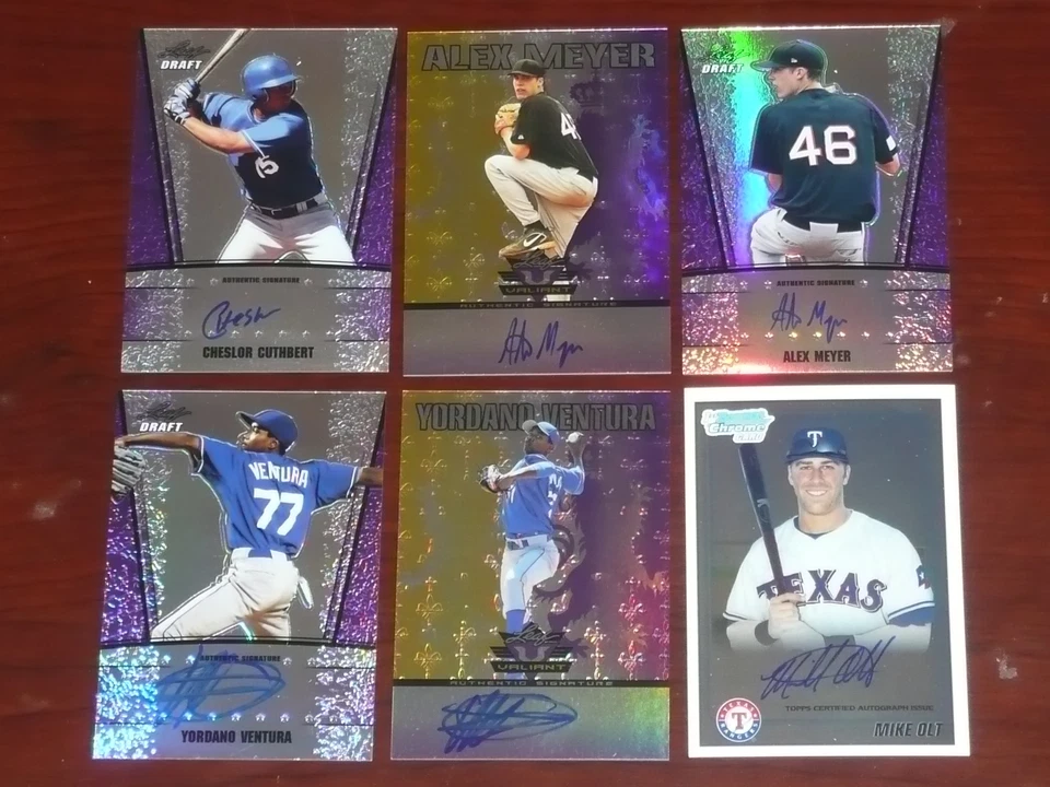 CHESLOR CUTHBER 2011 Leaf Metal PURPLE Autograph #17/25 AUTO Royals Card RC - Image 1 of 1