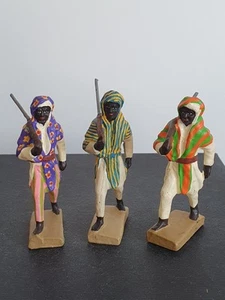 Elastolin Lineol Soldat Abessinier Gewehr Kopftuch Kolonial Trupp Militär WK - Bild 1 von 8