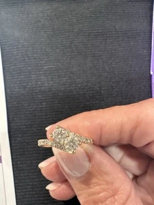 diamond eternity ring size 6 - Picture 1 of 6