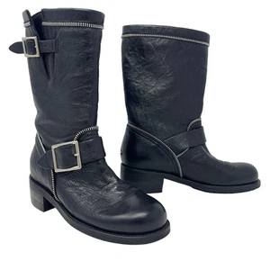 Jimmy Choo Dakar Biker Boots Größe EU 35 US 5 - Bild 1 von 9