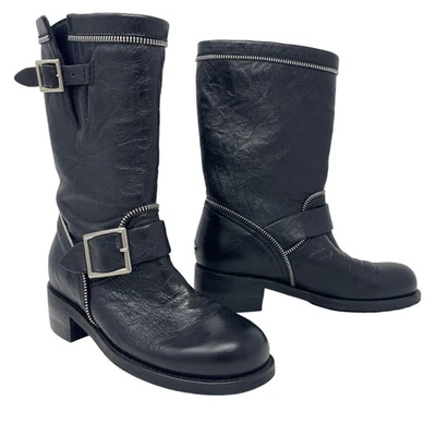 Botas de Motociclista Jimmy Choo Dakar Talla EU 35 US 5 Foto 1 de 4