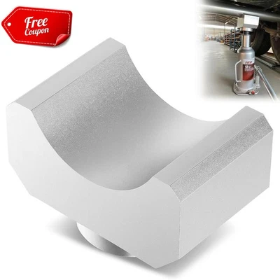 Bottle Jack / Floor Jack Axle Adapter Lifting Saddle Universal - Billet Aluminum - Image 1 of 4