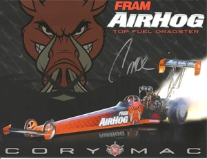 SIGNED! CORY McCLENATHAN "FRAM AIRHOG" NHRA TOP FUEL DRAGSTER POSTCARD!! - Picture 1 of 2
