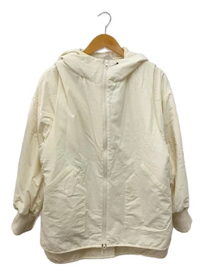 JEANASIS Blouson, Free Size, White, Polyester, Solid Color, JS071572 - Image 1 of 4