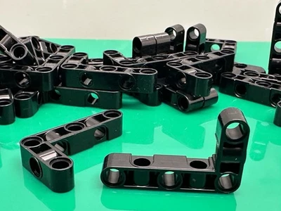 LEGO Beam 3x5 L-Shape with Side Holes From Volvo Hybrid Excavator - 2 Pieces NEW