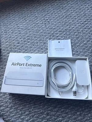 Apple Airport Extreme 802.11n Wi-Fi Router, Model A1408  New in Original Box - Image 1 of 4