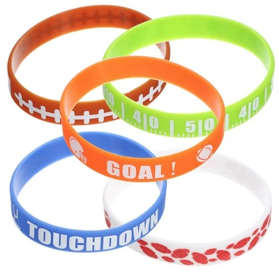  30 Pcs Fußball Armband Fußball-silikonarmband -Armbänder Für Sportmannschaften - Bild 1 von 4