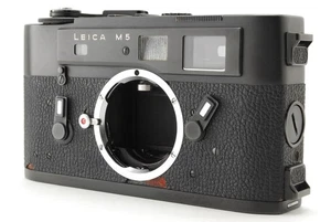 🎦Meter funktioniert!!【 Exc+5】Leica M5 analoge Sucherkamera schwarz 35 mm aus JAPAN - Bild 1 von 13