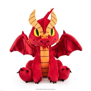 Kidrobot Phunny Plush - Red Dragon Toy, 8 inches - Picture 1 of 6
