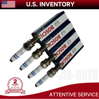 4pcs Bosch Spark Plug For Audi A1 A3 A3 A5 Q2 Q3 Seat Skoda VW Passat 04E905601B - Image 1 of 4