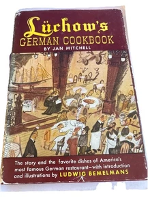 Lüchow's German Cookbook Jan Mitchell 1860 Book Club Edition Reprint - Bild 1 von 5