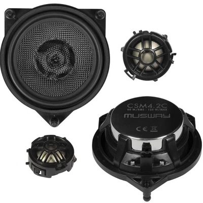 Musway CSM4.2C Auto Lautsprecher System für Mercedes C-Klasse, GLC, E-Klasse - Bild 1 von 4