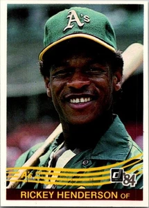 1984 Donruss - Rickey Henderson #54 - Picture 1 of 2