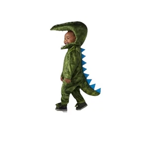 Pottery Barn Kids Light Up T-Rex Costume 4-6 Dinosaur Dino Halloween Cosplay - Picture 1 of 10