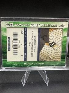 2022 Leaf Game Day Ticket Collection Mariano Rivera #TC-62 HOF - Bild 1 von 2