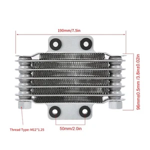 Universal Aluminium Motorölkühler 85ml - Effiziente Kühlung Motorenschutz - Photo 1/9