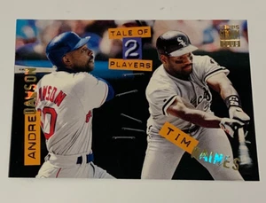 MLB ANDRE DAWSON & TIM RAINES 1994 Topps Stadium Club Golden Rainbow CARD #525 - Picture 1 of 3