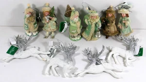 10 Pce. Kurt Adler Christmas Ornaments - NEW WITH TAGS - Picture 1 of 7