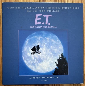 Michael Jackson / John Williams - E.T. The Extra-Terrestrial Box Set LP/Poster - Picture 1 of 8