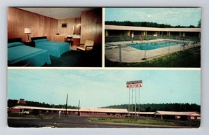 Calhoun GA-Georgia, Shepherd Motel & Restaurant, antike Vintage Postkarte - Bild 1 von 2