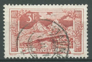 Schweiz 1918 Die Mythen, im Vordergrund Schwyz und Brunnen 142 gestempelt - Picture 1 of 1