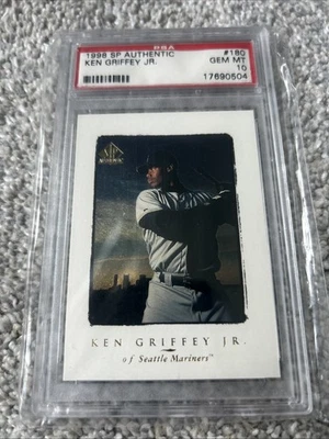 Ken Griffey Jr. 1998 SP Authentic #180 PSA 10 - Image 1 of 2