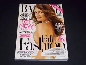 2011 SEPTEMBER HARPER'S BAZAAR MAGAZINE - LEA MICHELE FRONT COVER - L 1888 - Picture 1 of 2