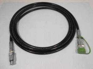 Tubo flessibile idraulico Bend-Pak, 5700 PSI, 12 piedi 10 pollici. Nero - Foto 1 di 16