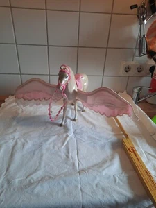 Mattel 90er Barbie Pferd Rainbow Pegasus Vintage RARITÄT m. Zubehör aus Sammlung - Bild 1 von 11