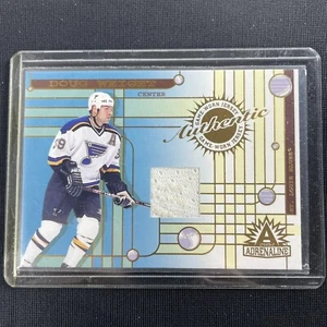 01-02 PACIFIC ADRENALINE GAME WORN JERSEY #41 DOUG WEIGHT BLUES - Picture 1 of 2