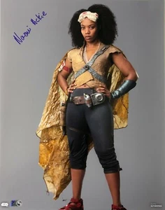Naomi Ackie Signed Star Wars Jannah 11x14 Photo Topps COA Rise Skywalker Auto - Picture 1 of 6