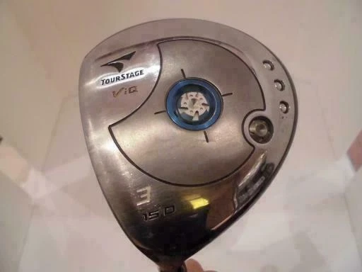 GOLF CLUBS FAIRWAY WOOD BRIDGESTONE TOUR STAGE V-IQ 2006 LEFT-HANDED 3W R-FLEX - Image 1 of 4