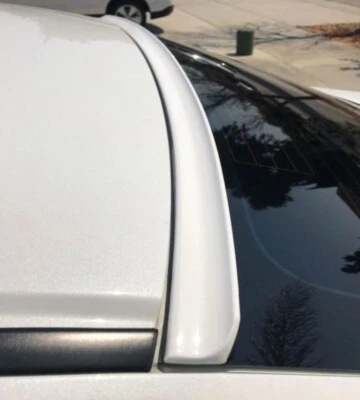 WHITE Rear Glass Wing Lip Splitter ROOF Lid SPOILER FOR PARK AVENUE 1997-2005 - Image 1 of 4