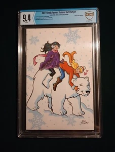 Cubierta virgen B&V Friends Forever: Summer Surf Party #1 CBCS 9.4 Alaska Comicon - Imagen 1 de 9