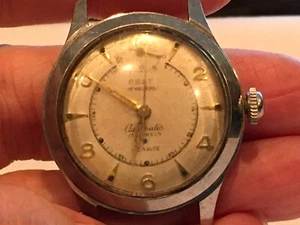 Power Reserve Automatic Wristwatch by A. Hirsch Co. Best Jewelers~ Incabloc - Picture 1 of 9