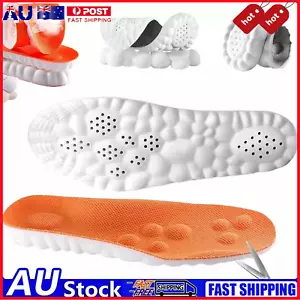 2Pair 4D CLOUD TECHNOLOGY Insole Hiking Trainer InnerSole Inserts Breathable/ - Picture 1 of 23