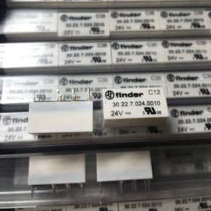 1Pc Finder30.22.7.024.0010 30.22.7.024.0020 24VDC 2A DPDT Non Latching PCB Relay - Picture 1 of 1