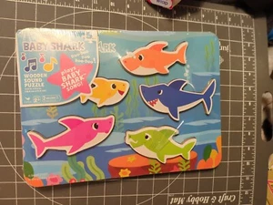 New wood puzzle Vintage Pinkfong BABY SHARK do Do Do Do Do Do Colors Sing Along - Picture 1 of 5