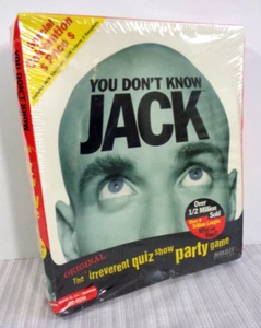 CD-ROM - YOU DON'T KNOW JACK - WINDOWS 95 PC WINDOWS 3.1 - 1995 - SIGILLATO in fabbrica - Foto 1 di 3
