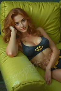 Batgirl at Rest and in Action 13x19” Fine Art Prints - only 6 sets made - Picture 1 of 5