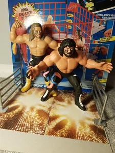 Wcw Galoob 2up Figures Fabulous Freebirds Hayes Garvin Wwe Aew Wwf Hasbro - Picture 1 of 24
