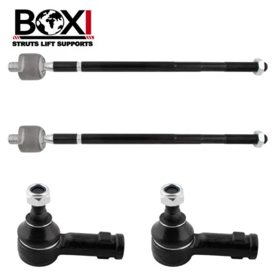 4pcs Front Inner Outer Tie Rod Kit for Mitsubishi Outlander 2007-2017 - Image 1 of 4