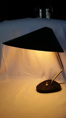 SCHREIBTISCHLAMPE DDR - VINTAGE - PGH - KULT - UNVERBASTELT + NEUWERTIG = RAR - Bild 1 von 4