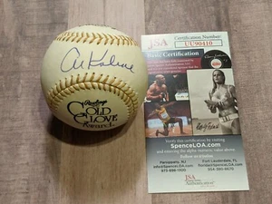 Al Kaline Signed Official Gold Glove Baseball JSA COA Detroit Tigers HOF GG B - Picture 1 of 5