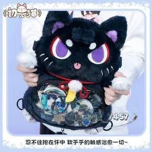 Zaino borsa messenger a tracolla Wanderer Scaramouche gatto Itabag Genshin Impact - Foto 1 di 15