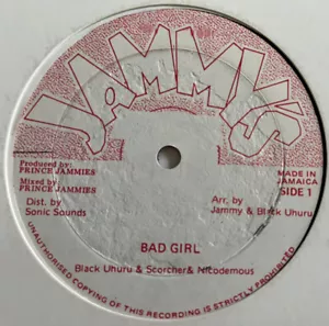 Black Uhuru Bad Girl/African Love 12" 1979 Jammy's Jamaica Pressing Rare - Picture 1 of 3