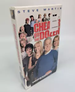 Cheaper by the Dozen VHS 2004 Steve Martin Bonnie Hunt Hilary Duff Comedy PG NEW - Picture 1 of 4