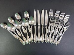 Oneida Arbor-American Harmony Edelstahl Besteck 20 Teile 4x5 Stück Gedecke - Bild 1 von 13