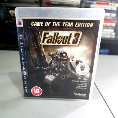 Playstation 3 PS3 Spiel Fallout 3 GOTY EDITION BAFTA NOMINEE CIB PAL Englisch - Bild 1 von 4