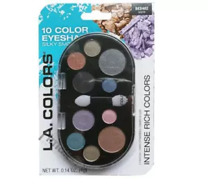 L.A. Colors 10 Color Eyeshadow Intense Rich Colors ~ Choose Your Shade - Picture 1 of 4